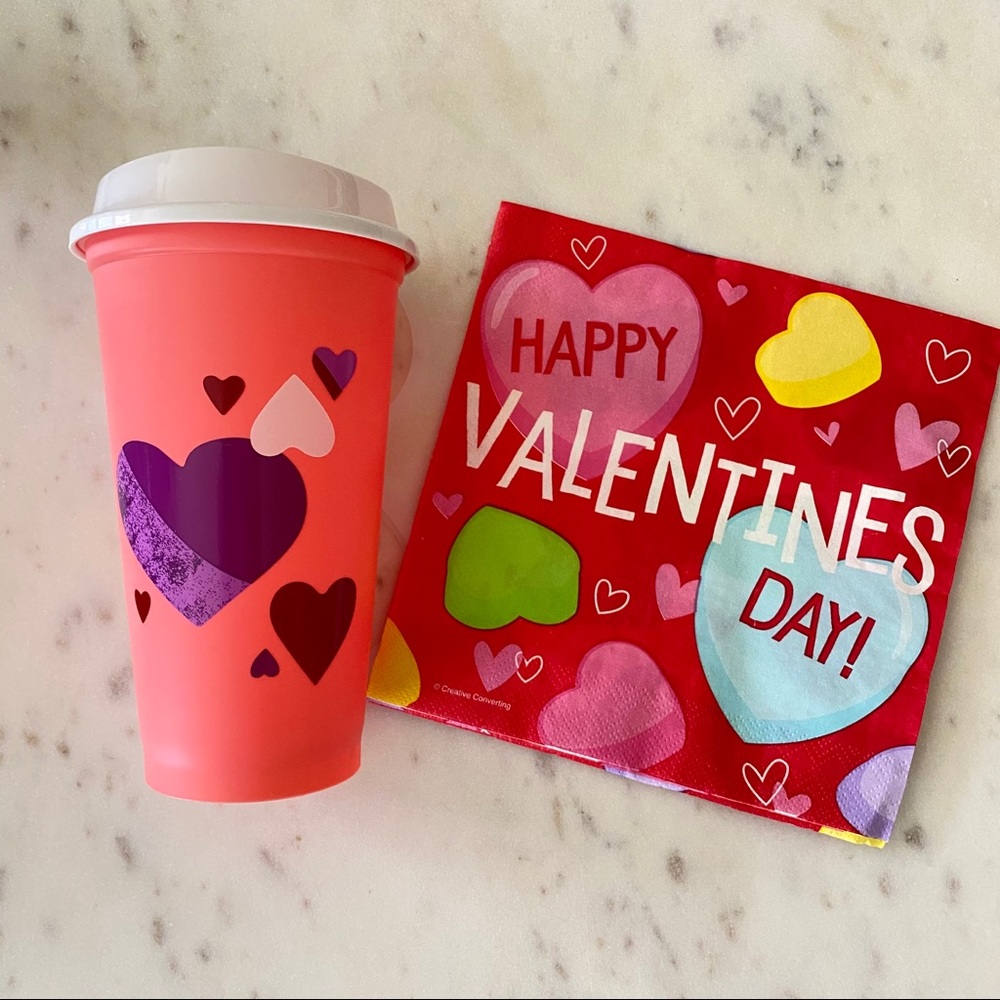 Starbucks Valentines Day 2021 Reusable Hot Cup